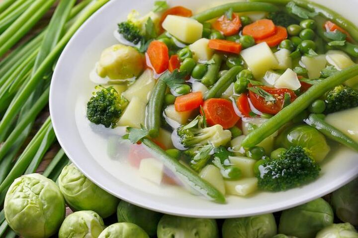Ernährungsmenü